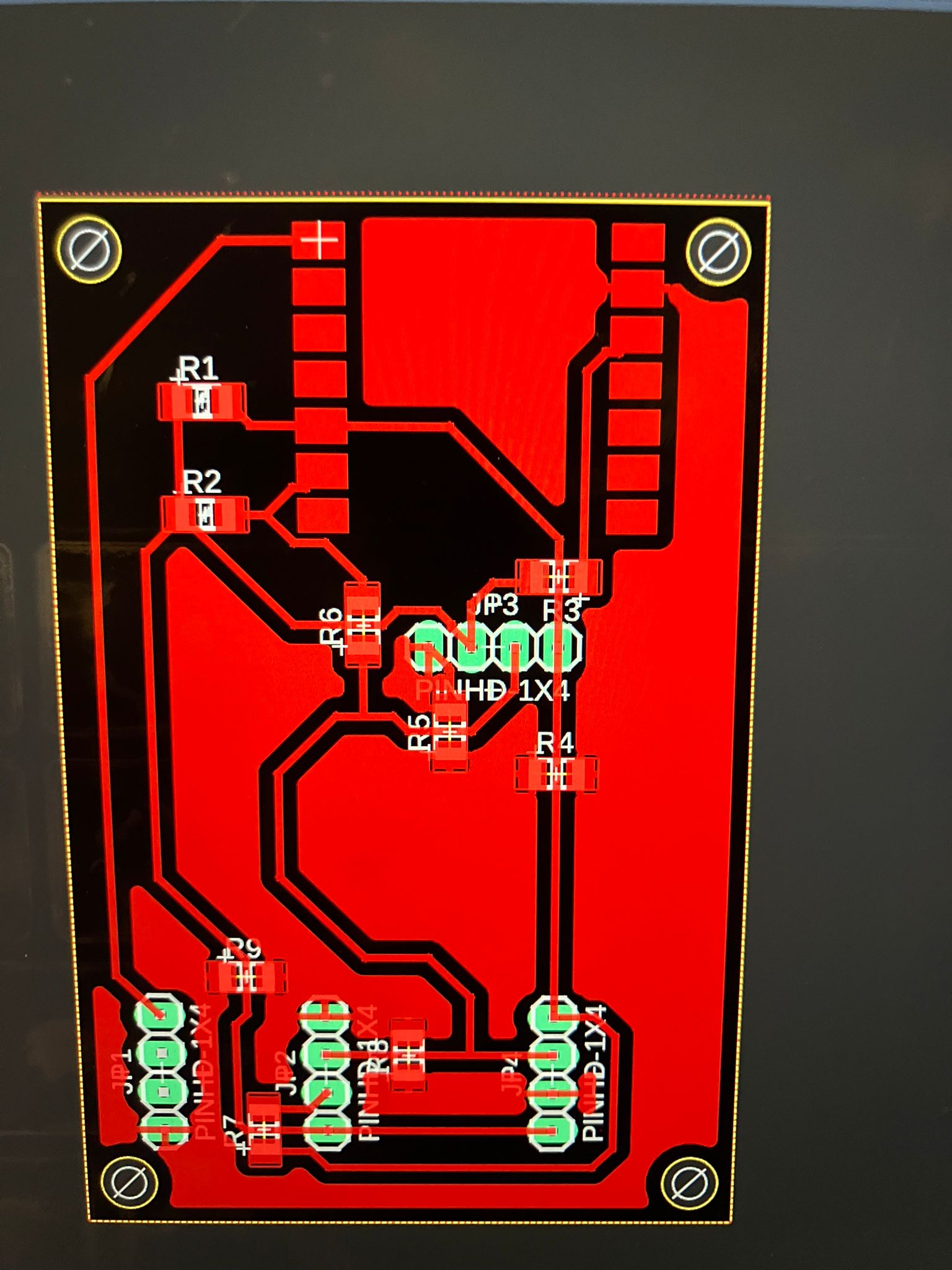 Aging clock watch board base design