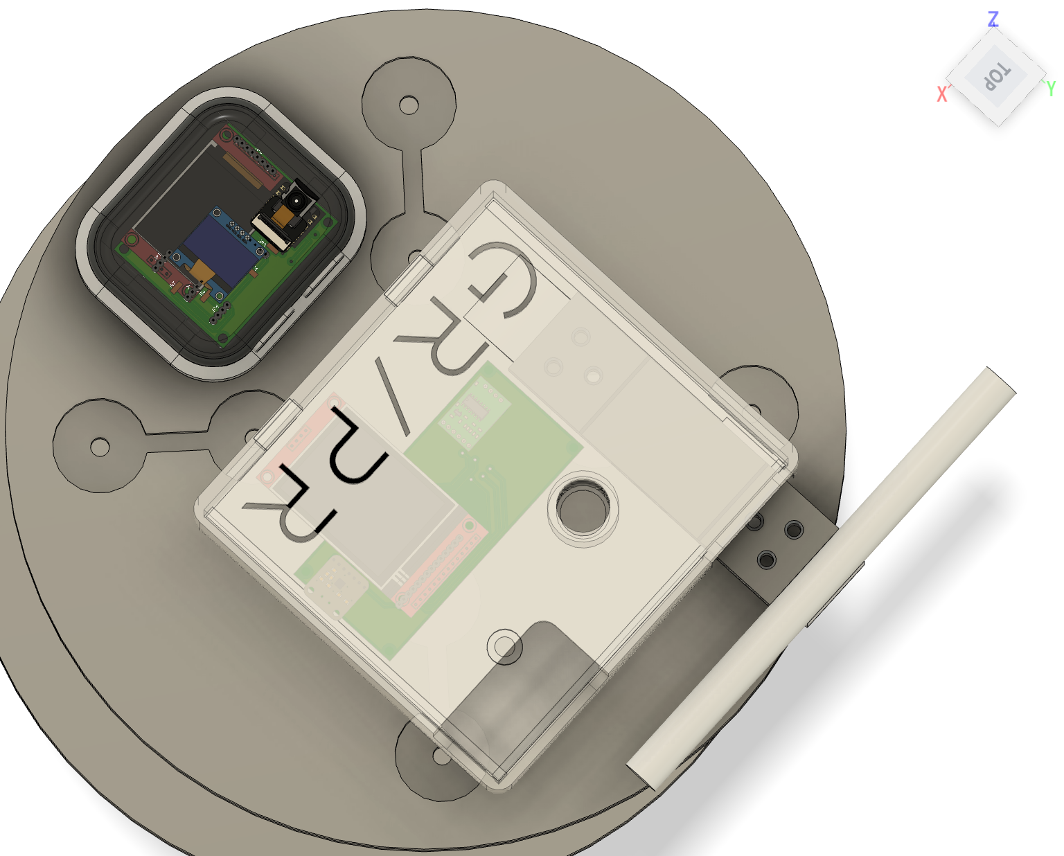 Integrated demo system showing all subsystems