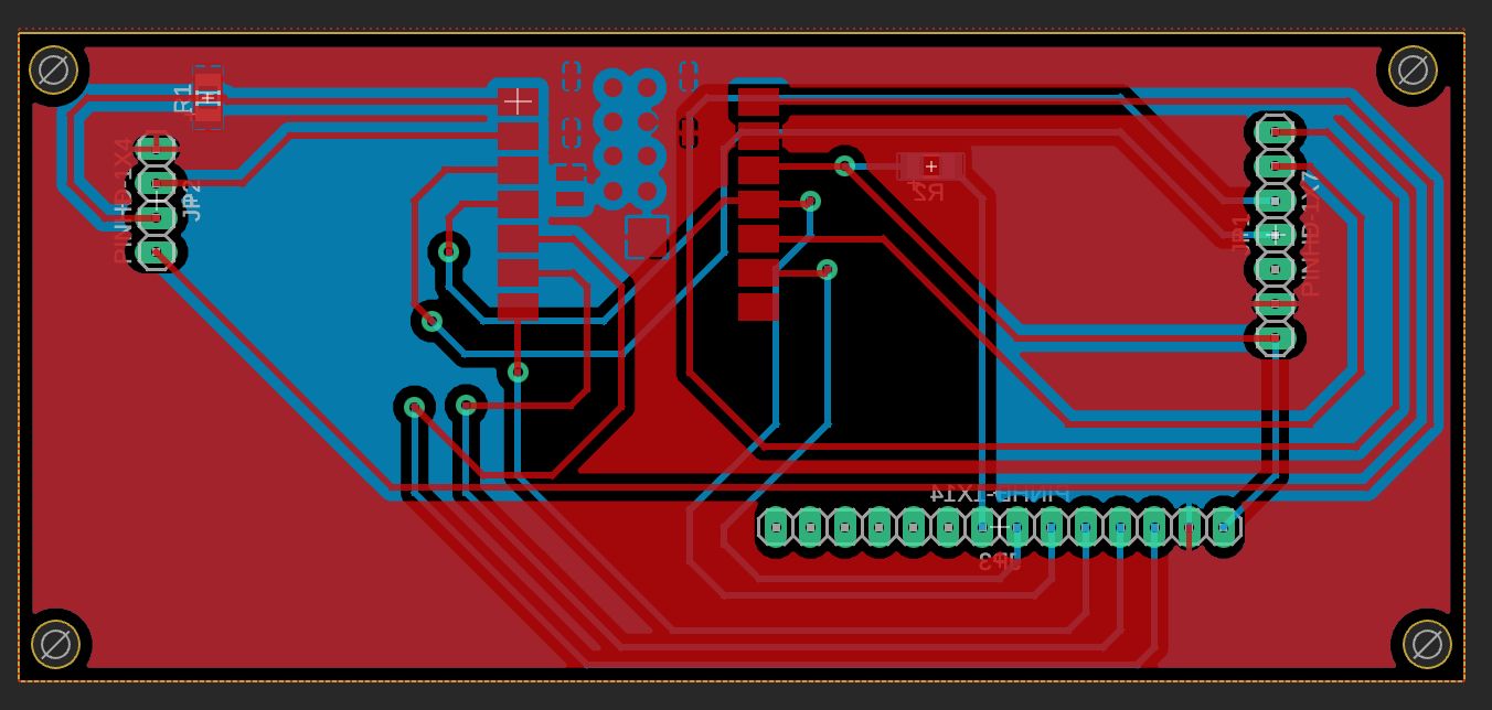 Upgraded MirrorAge board with TFT display