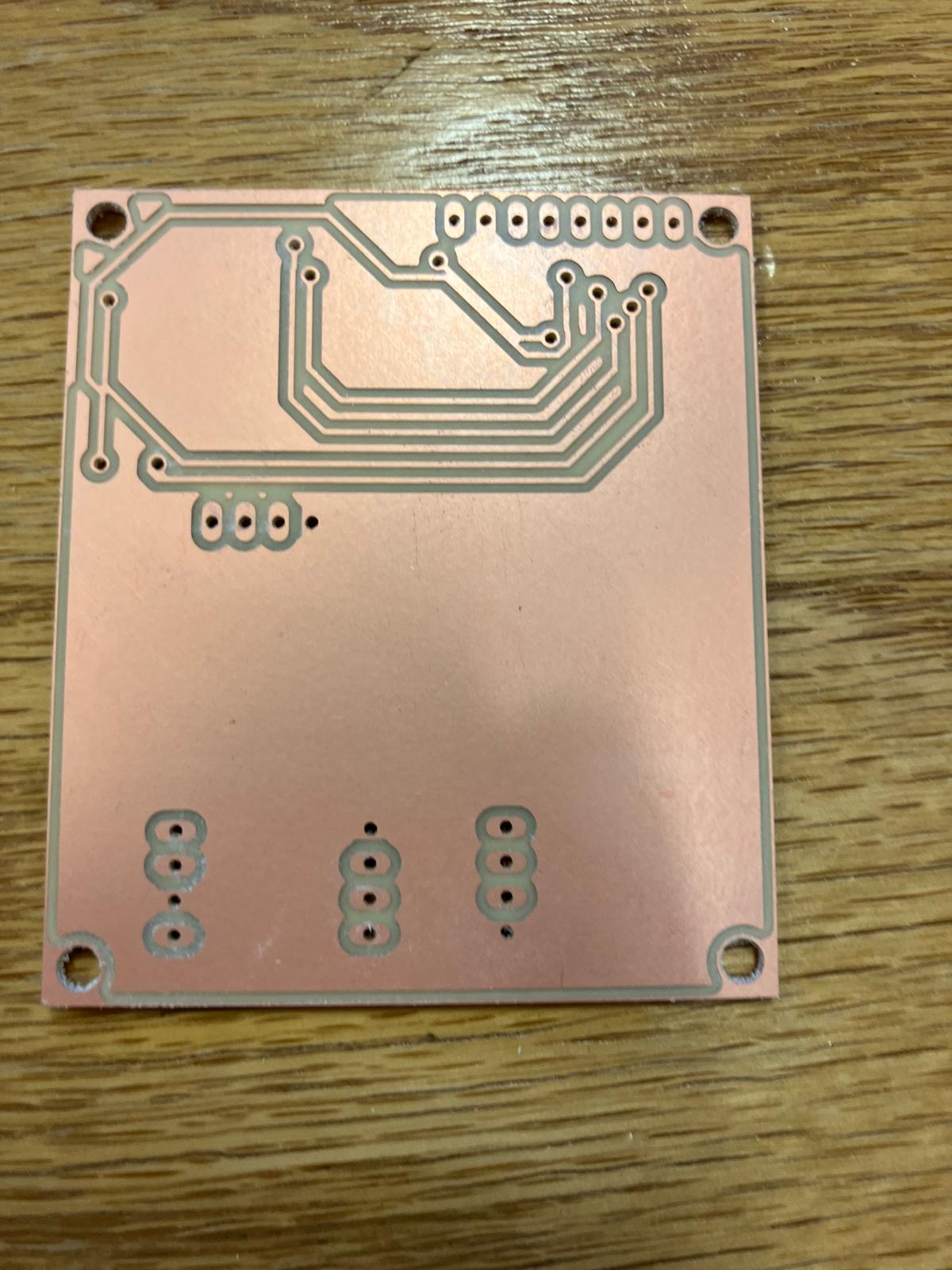 Corrected aging clock board back side