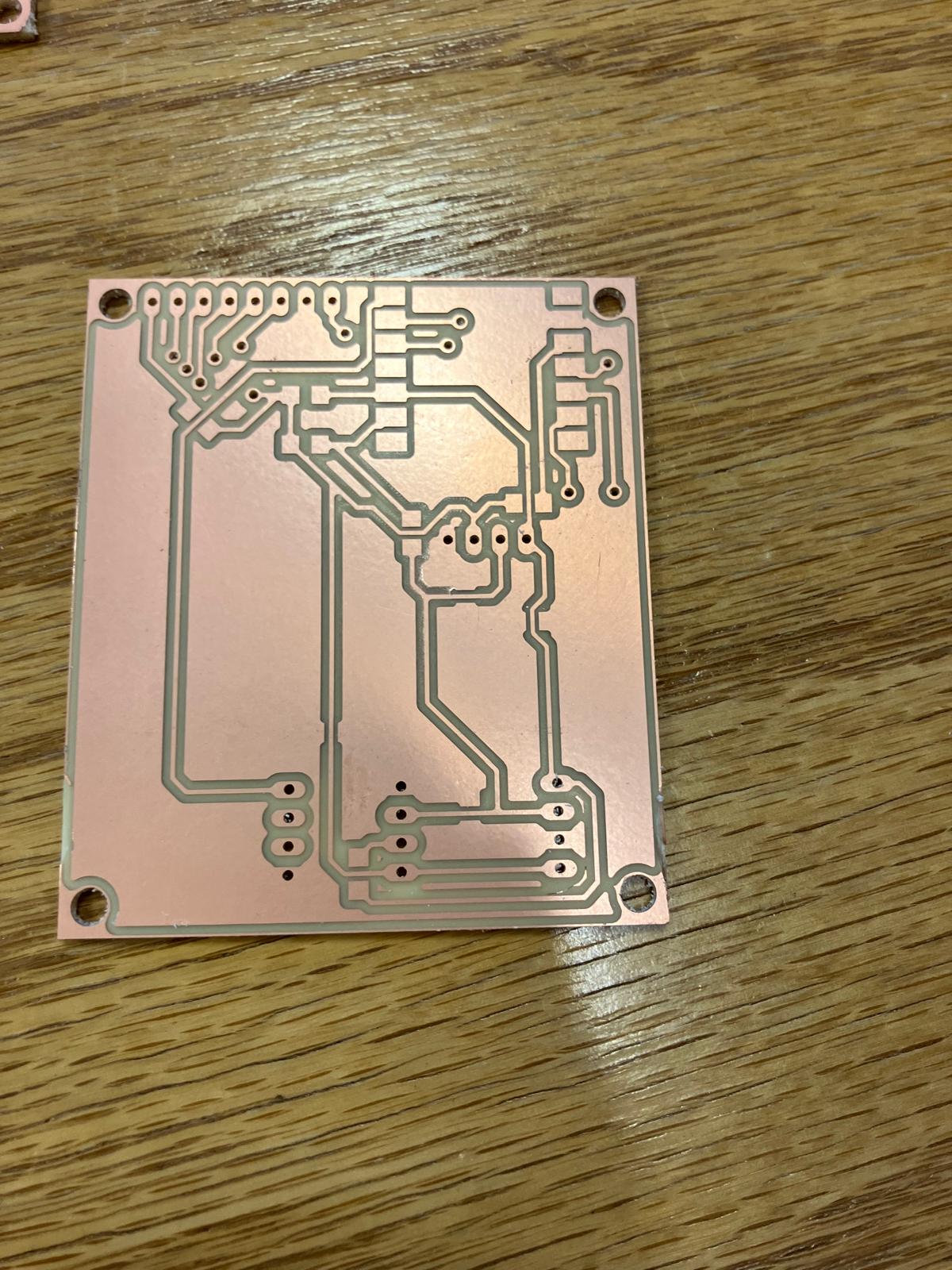 Corrected aging clock board front side