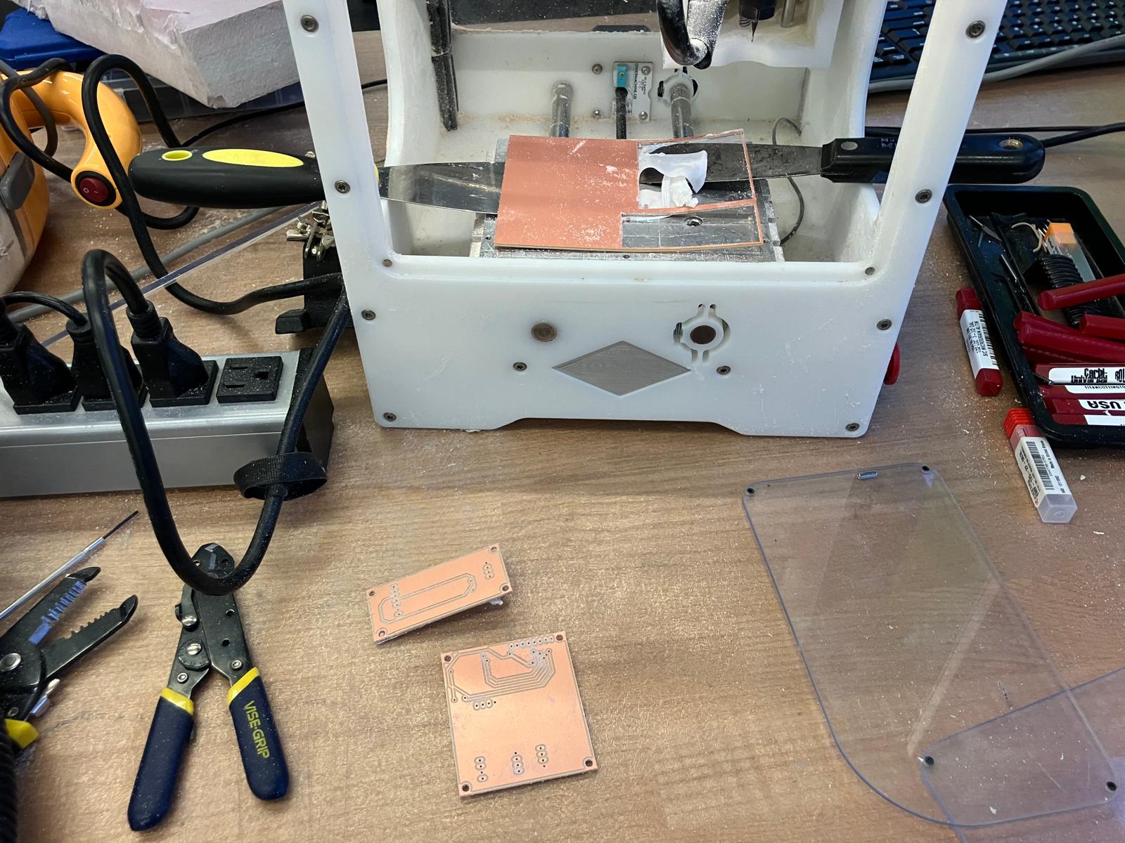 Double-sided board showing both sides