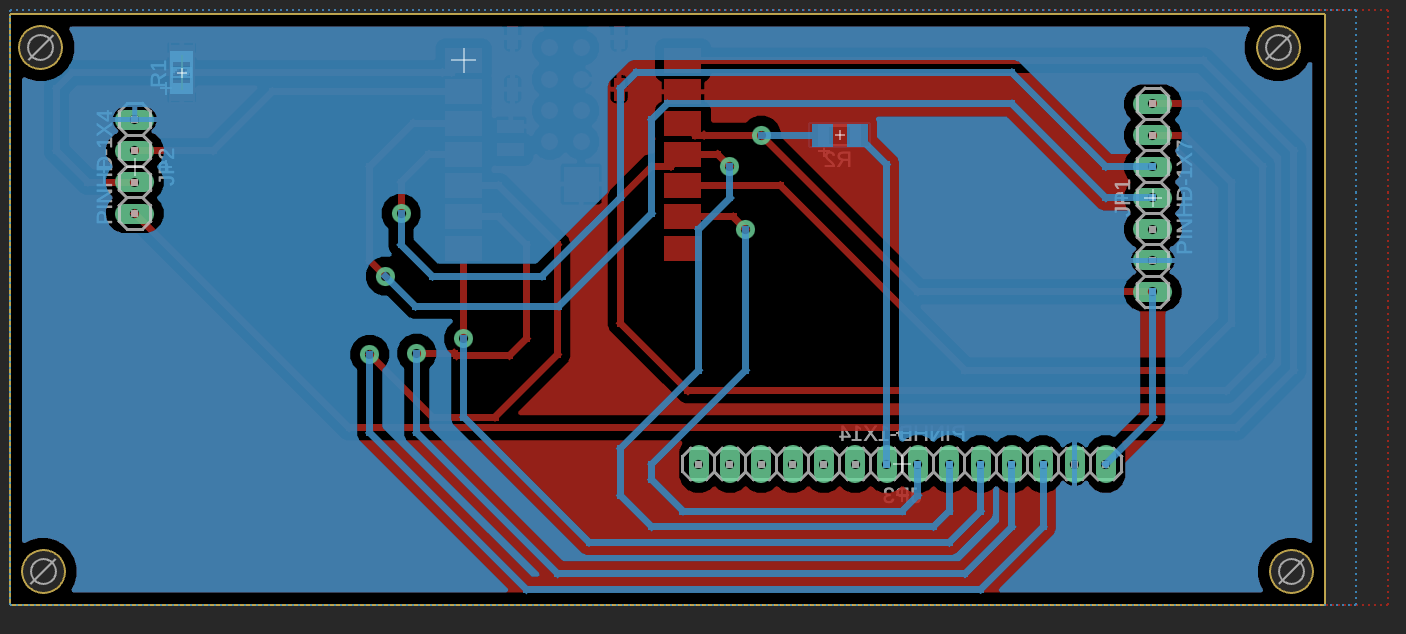 MirrorAge TFT board back