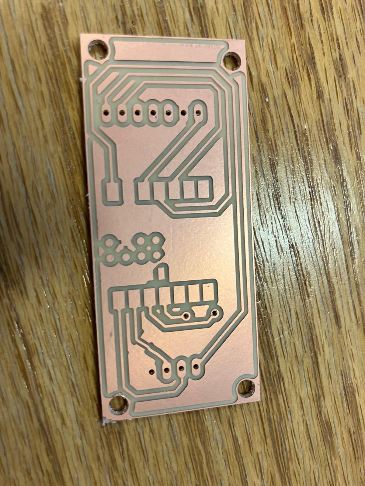 MirrorAge TFT board front side