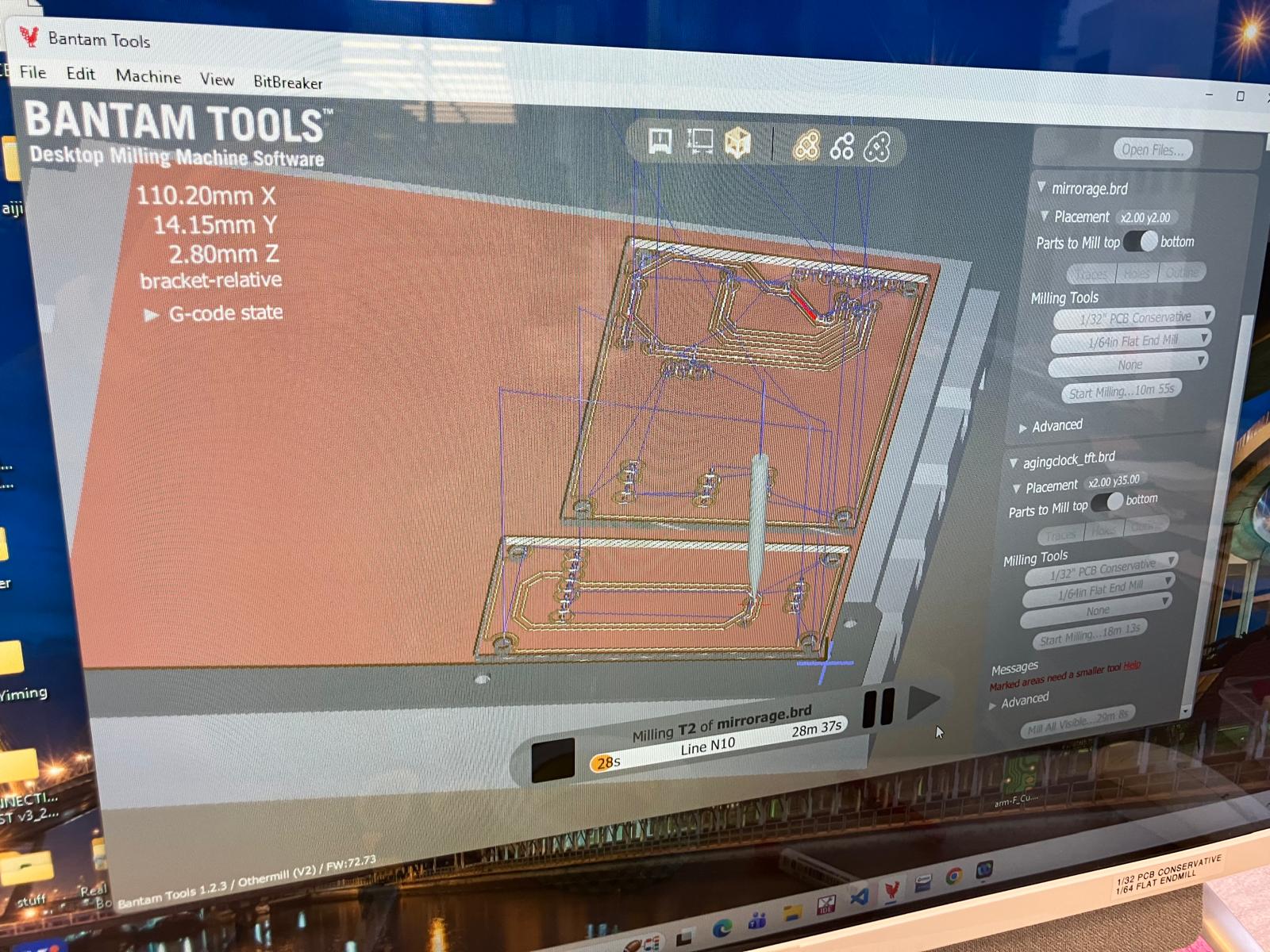 Missing traces due to design issues