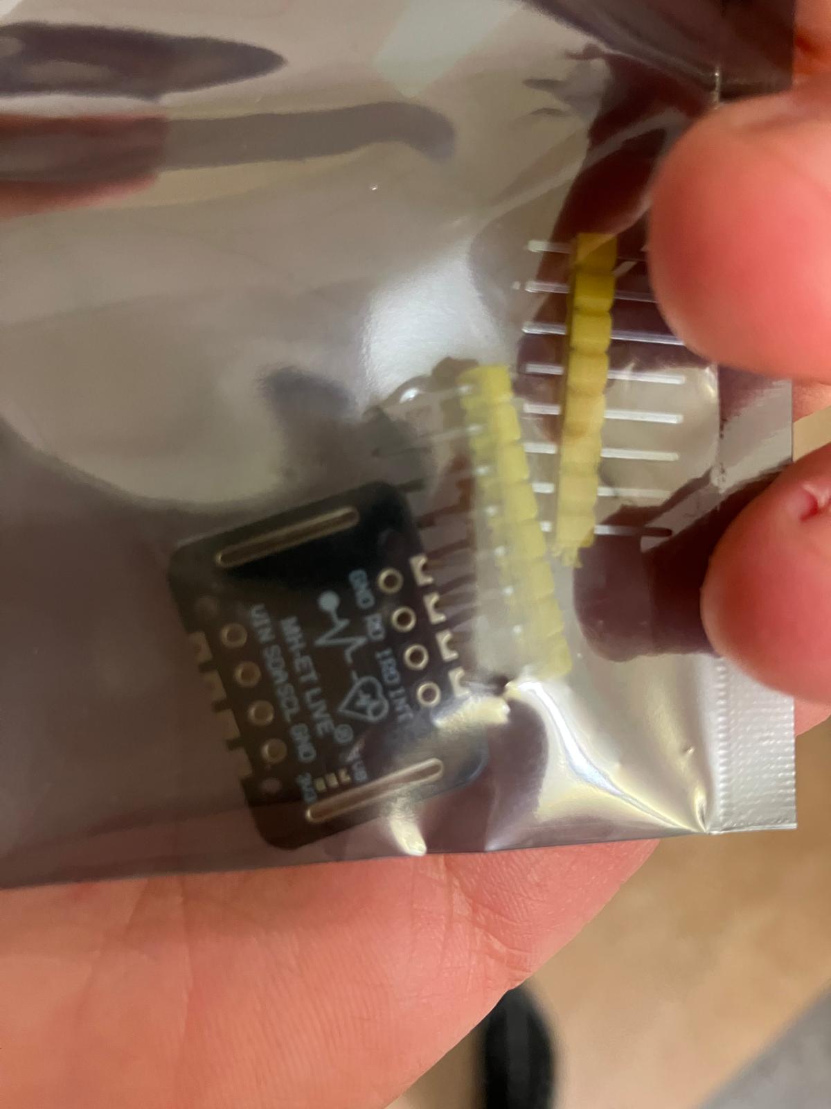 Backup pulse oximeter breakout board obtained for future rework