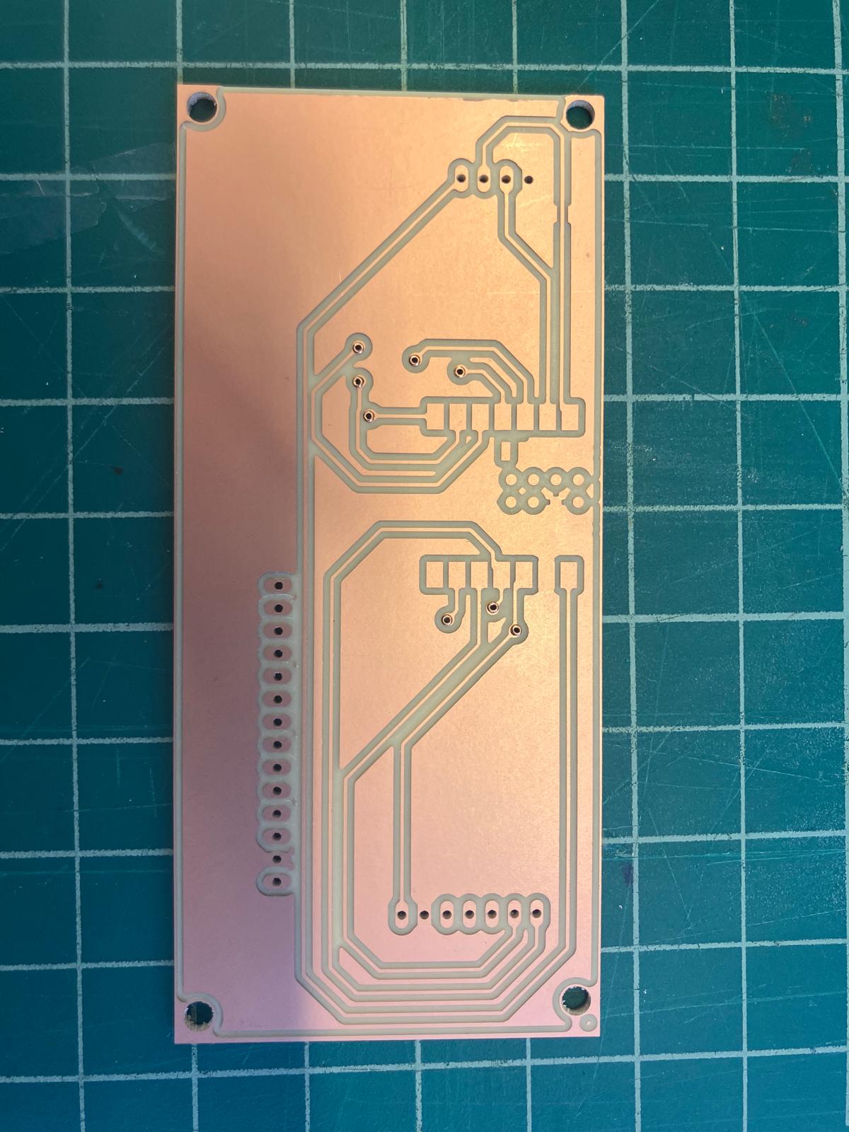 MirrorAge full-size board front with all rivets in place