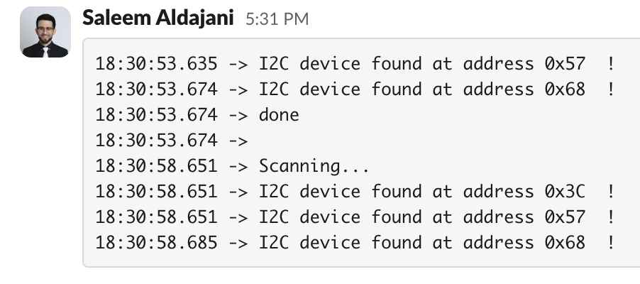 Pulse oximeter, accelerometer, and OLED integration
