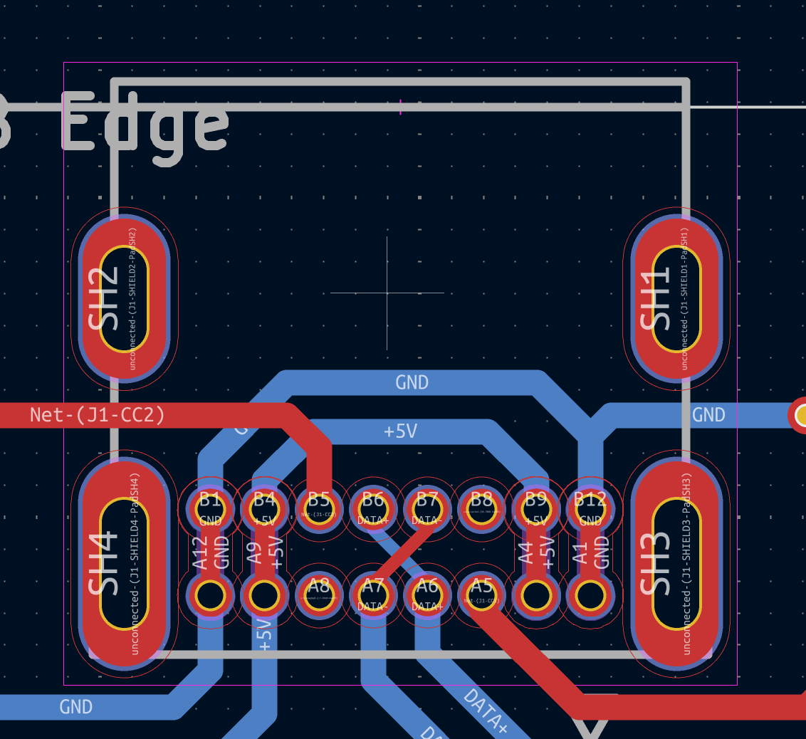 USB-C Pinout Testing Diagram