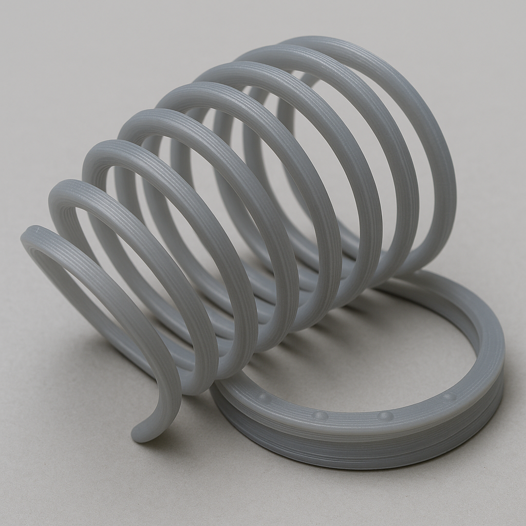 First slinky attempt - tangled result