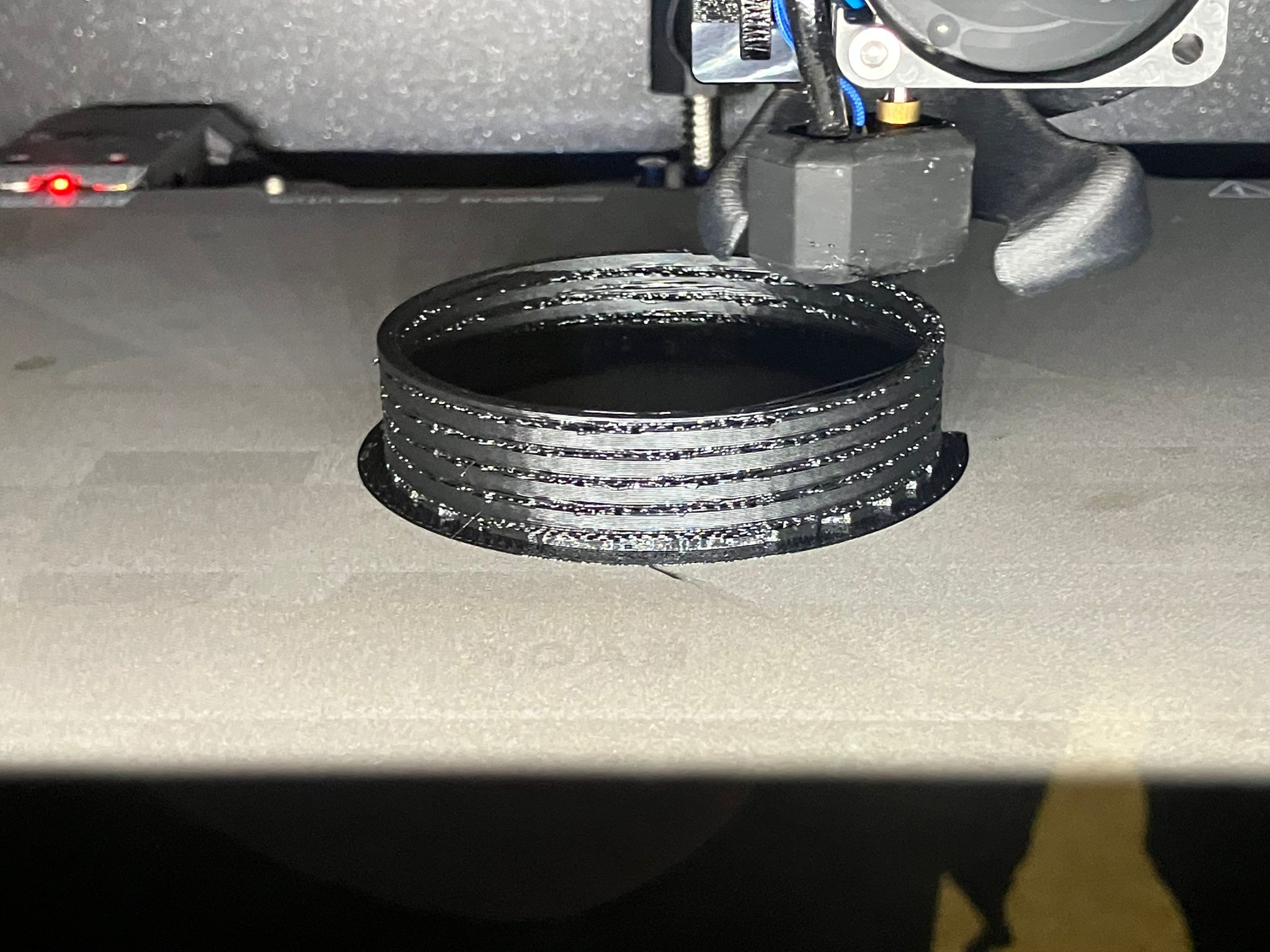 First slinky print in progress