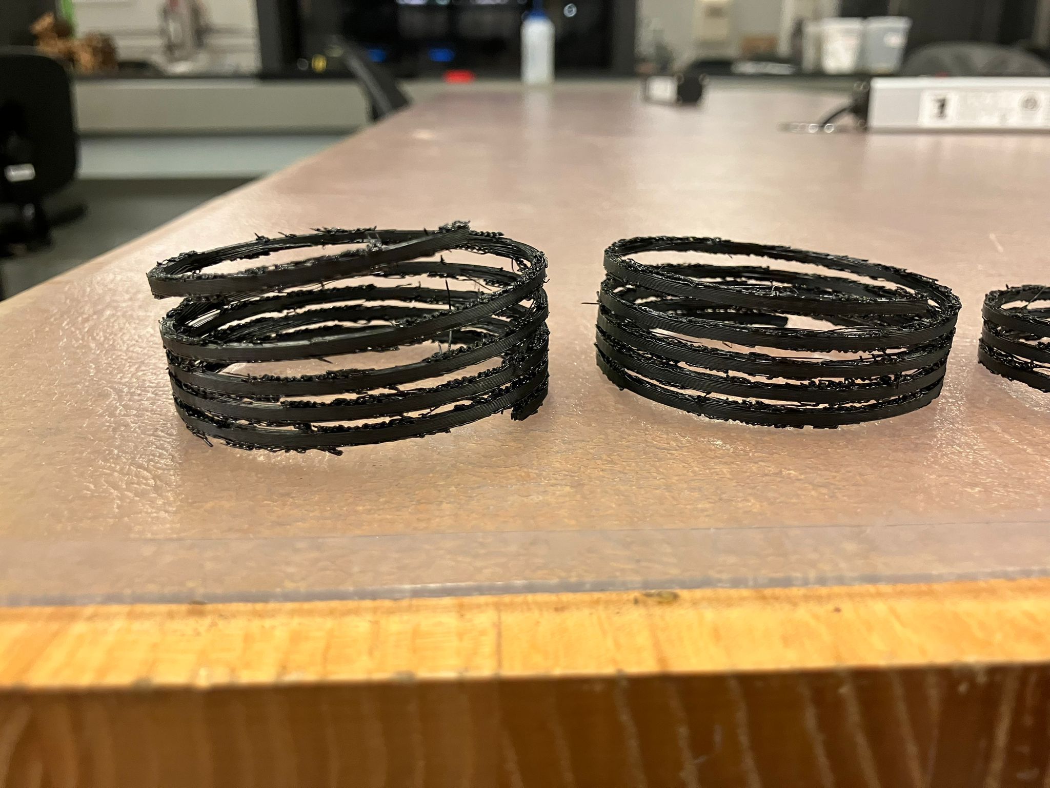 First successful slinky print result