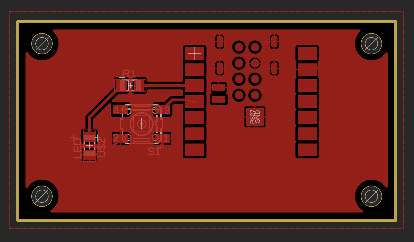 ESP32S3 LED PCB Layout