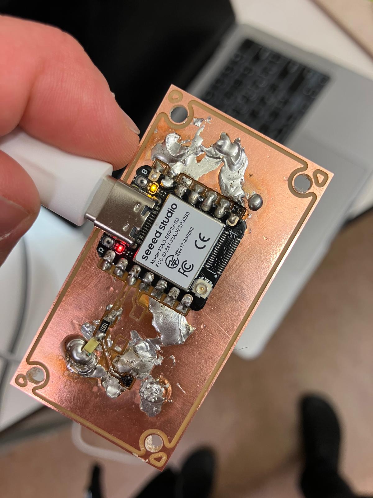 Xiao ESP32-S3 Working