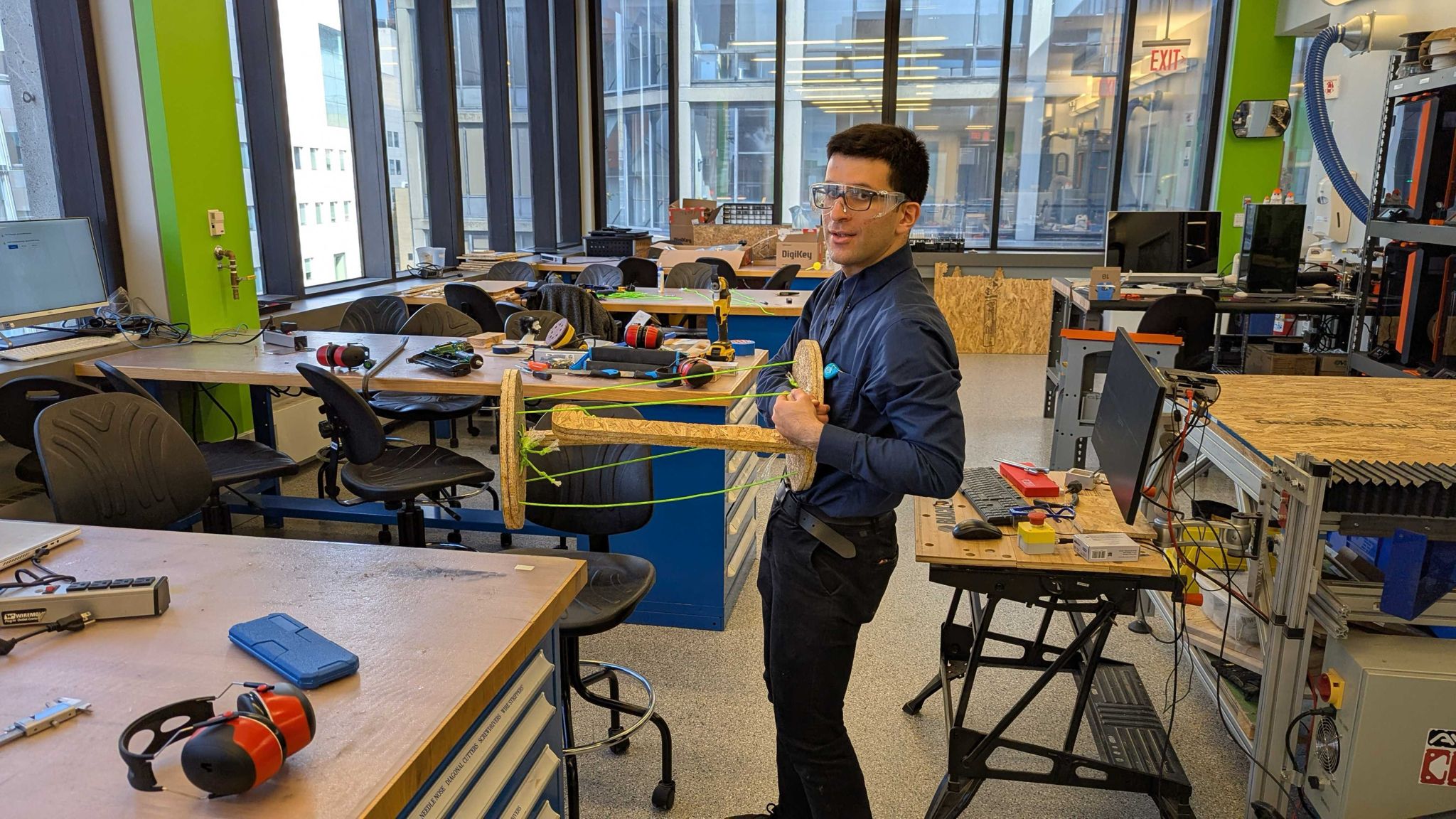 Wood Horizontal Mirror