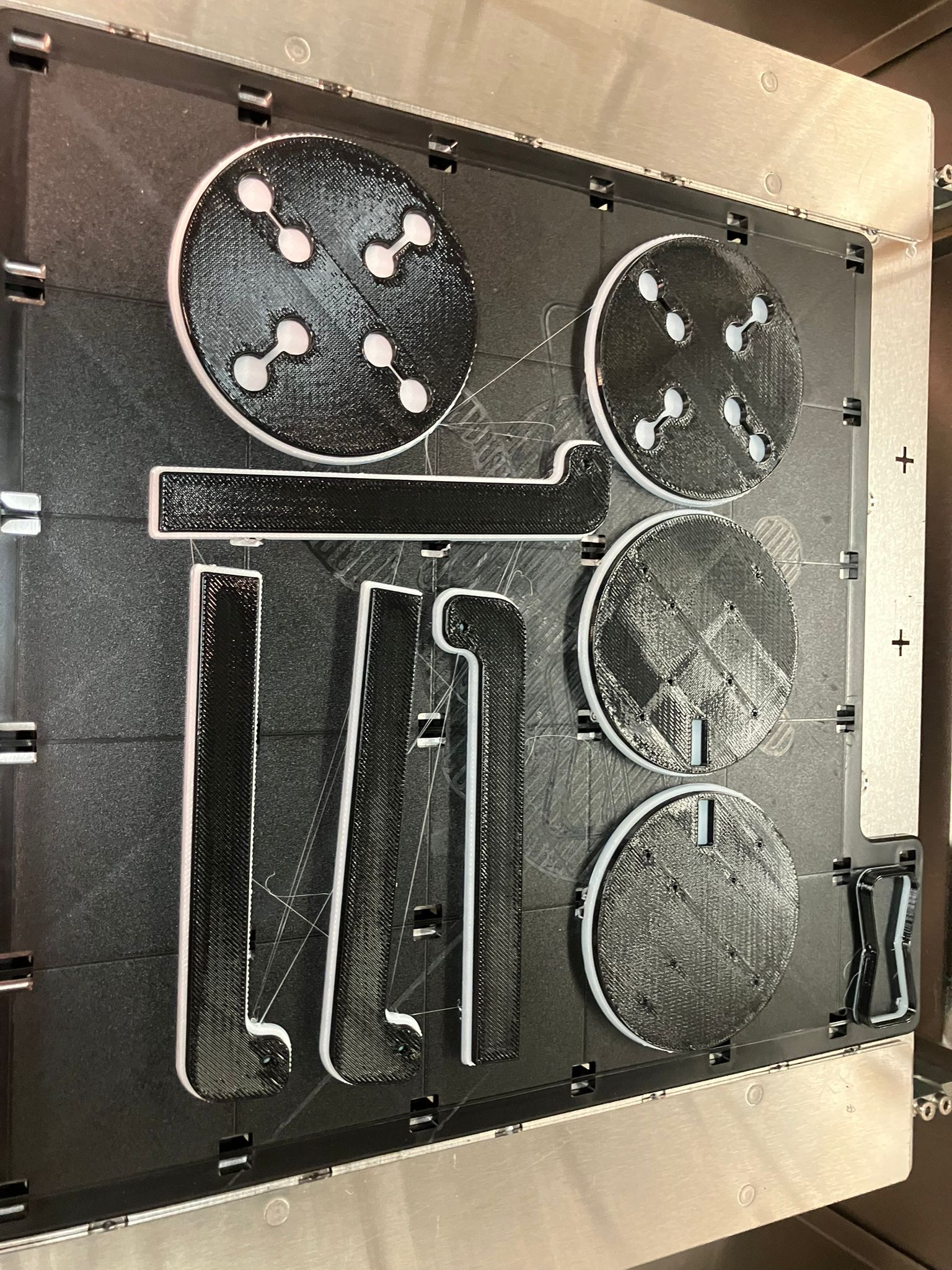 Stratasys print in progress