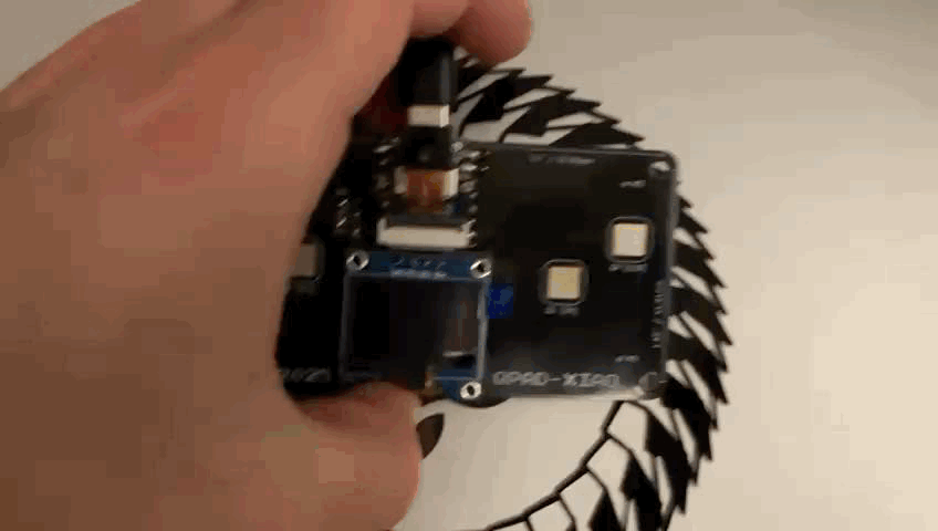 Complex input device: camera edge AI inference