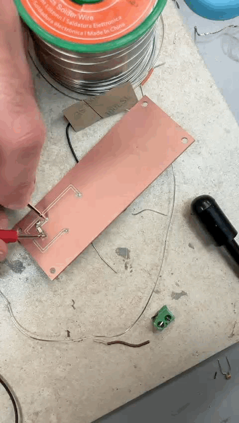 Bright LED output device test