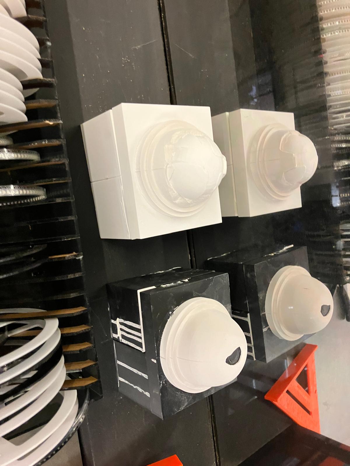 Finished Drystone domes