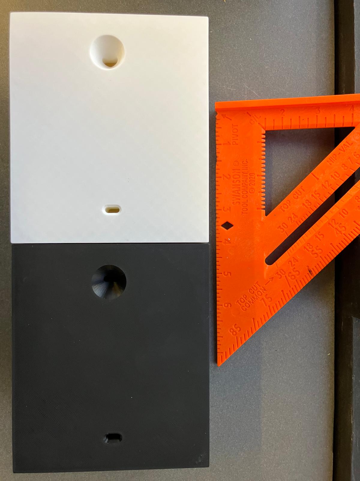 Alternate view of joined dome molds