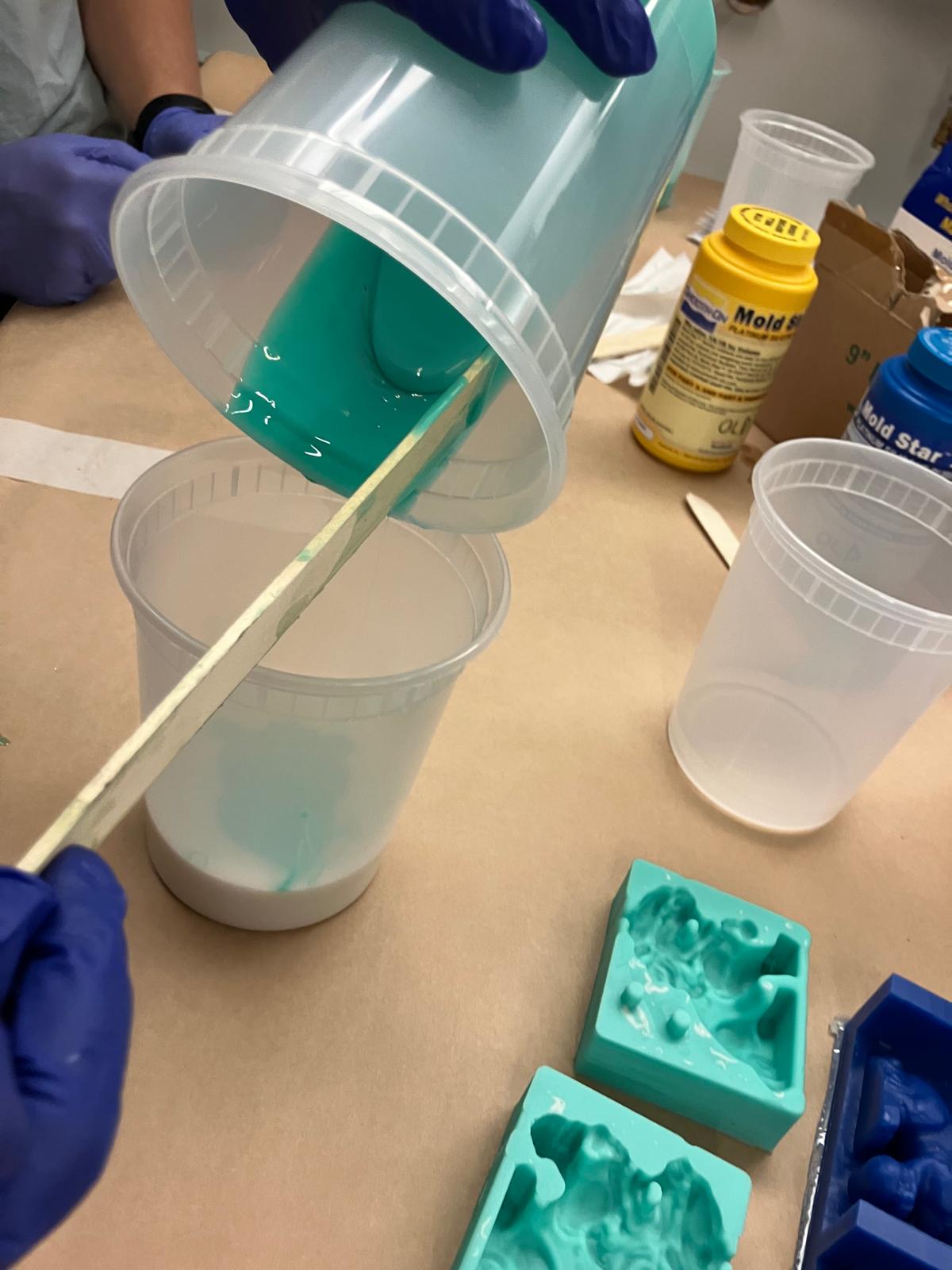 Mixing Mold Star component A