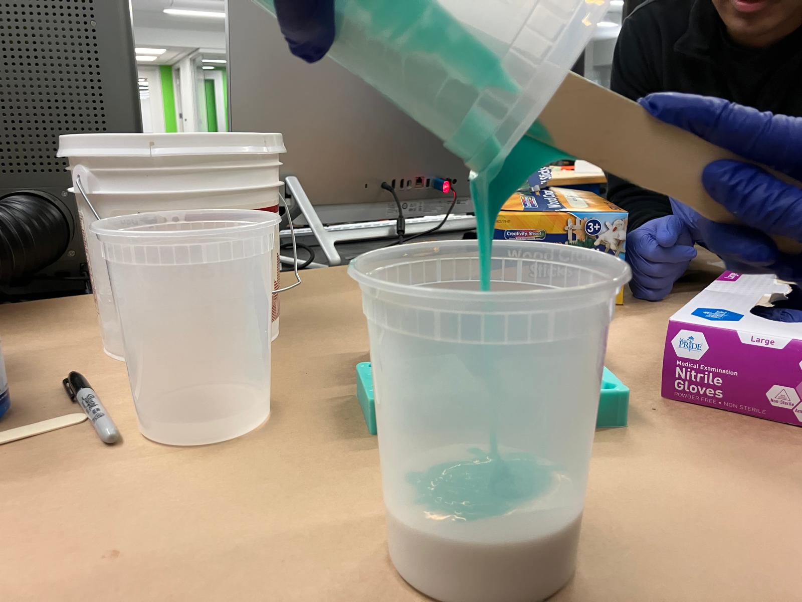 Mixing Mold Star component B