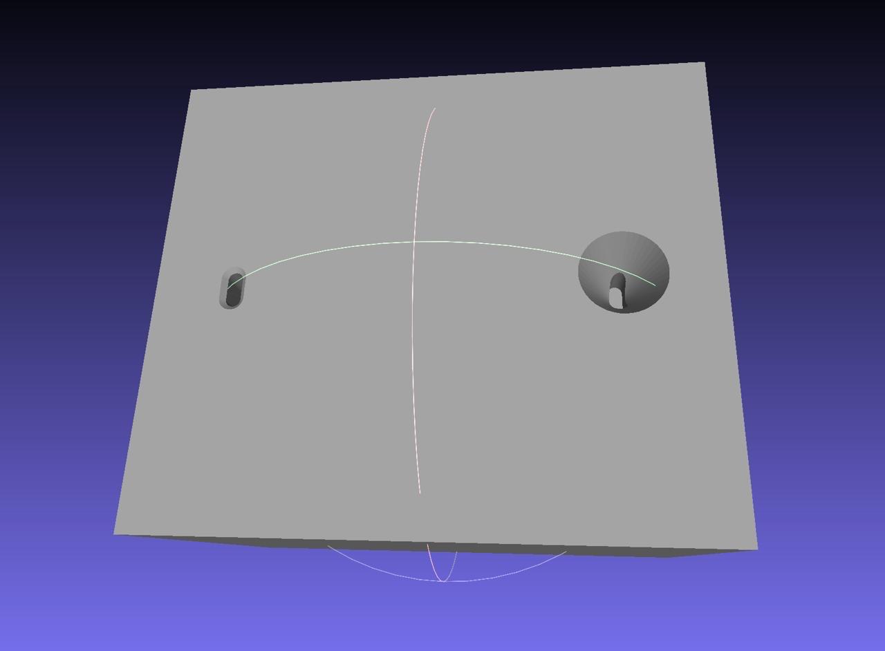 Pour and vent planning for the dome mold