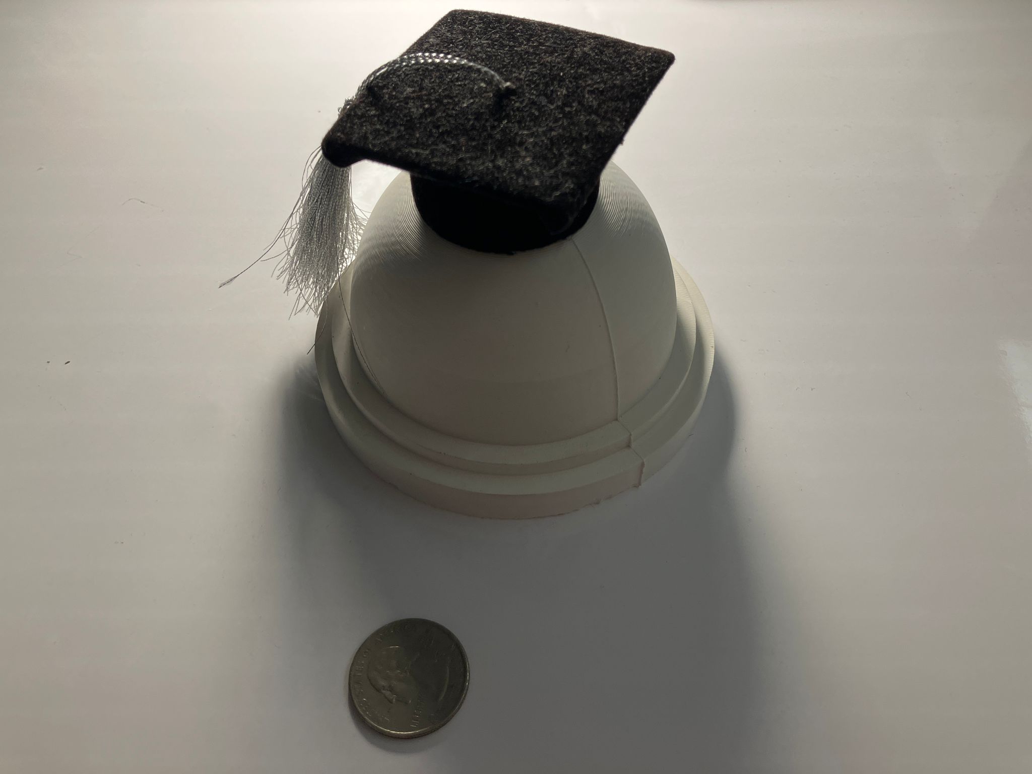 Drystone cast of a Pantheon-inspired dome