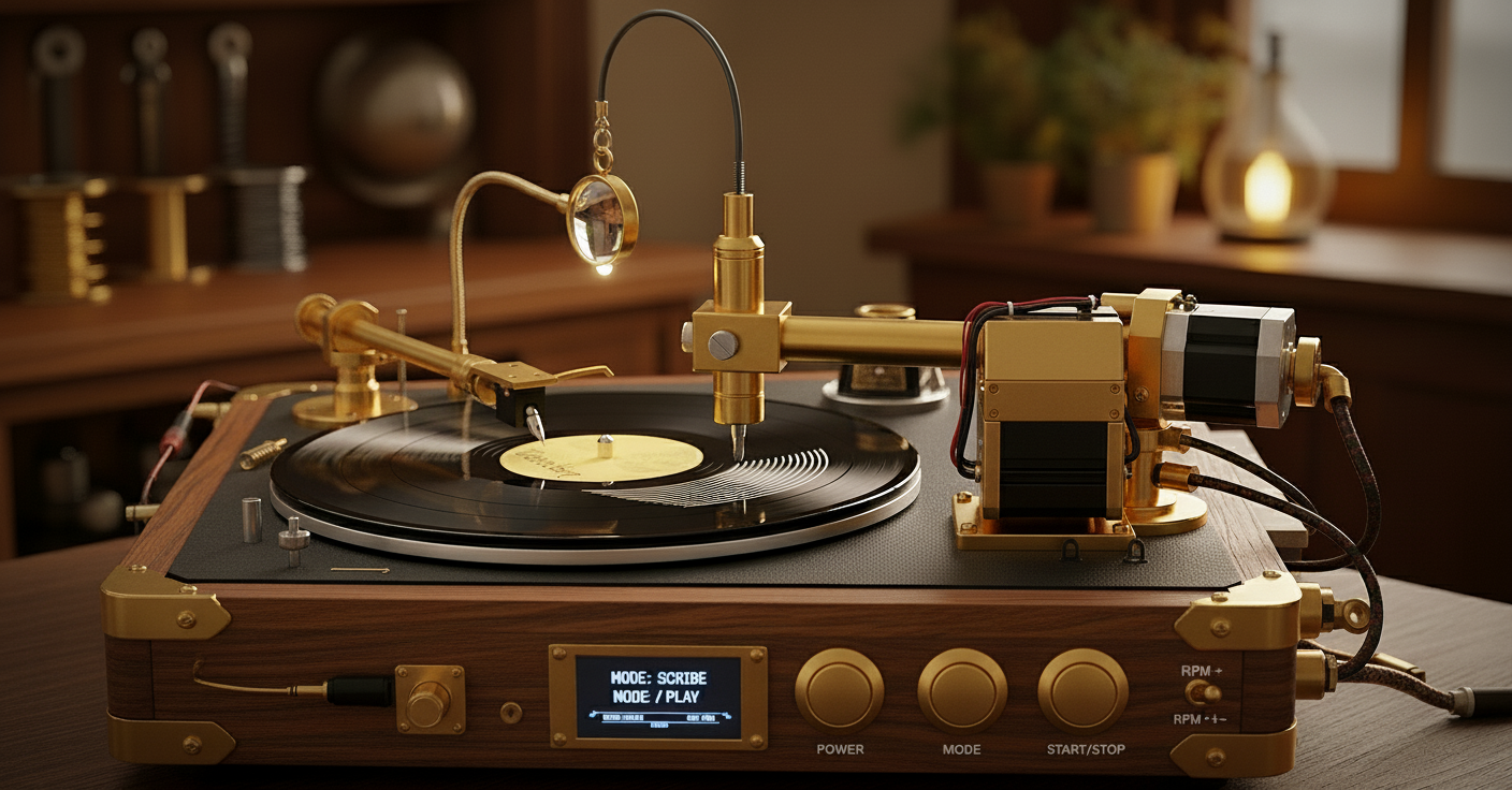 Turn Table Scribe Refined in Whisk