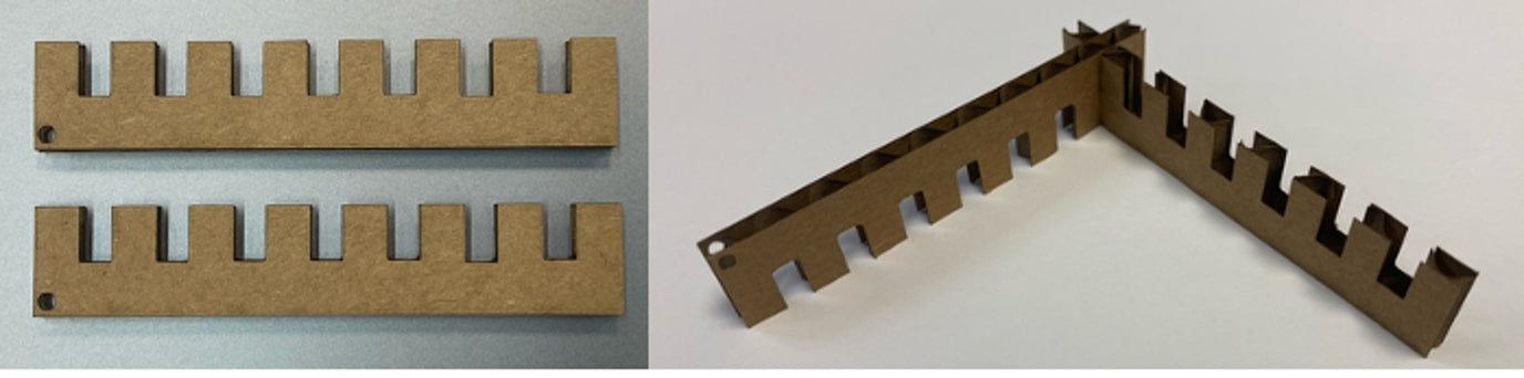 Cut and Interlocking Joint
