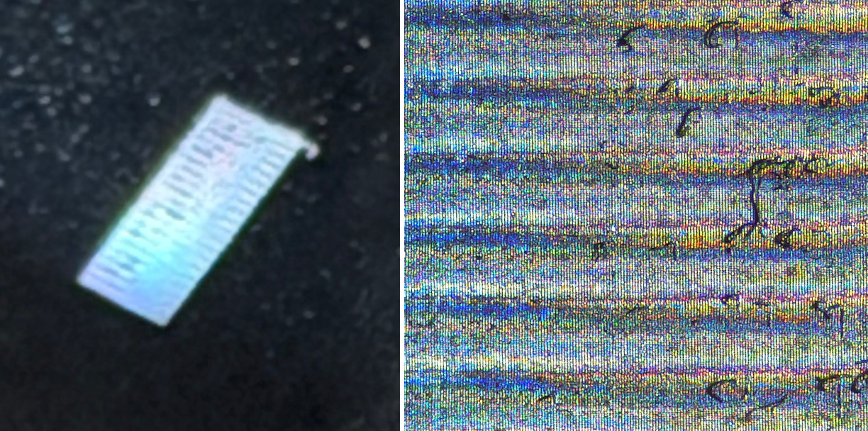 Rainbow Diffraction Grating