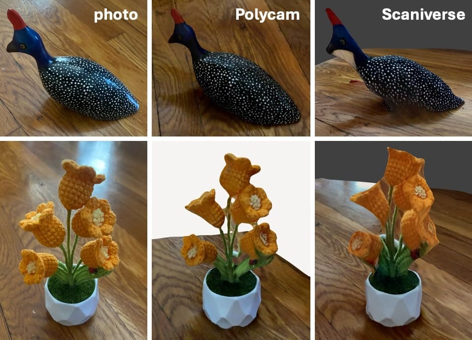 3D Scanning Comparison