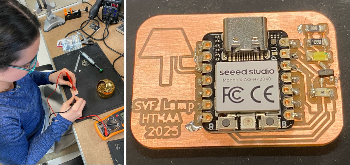 Board Before Final Resistor