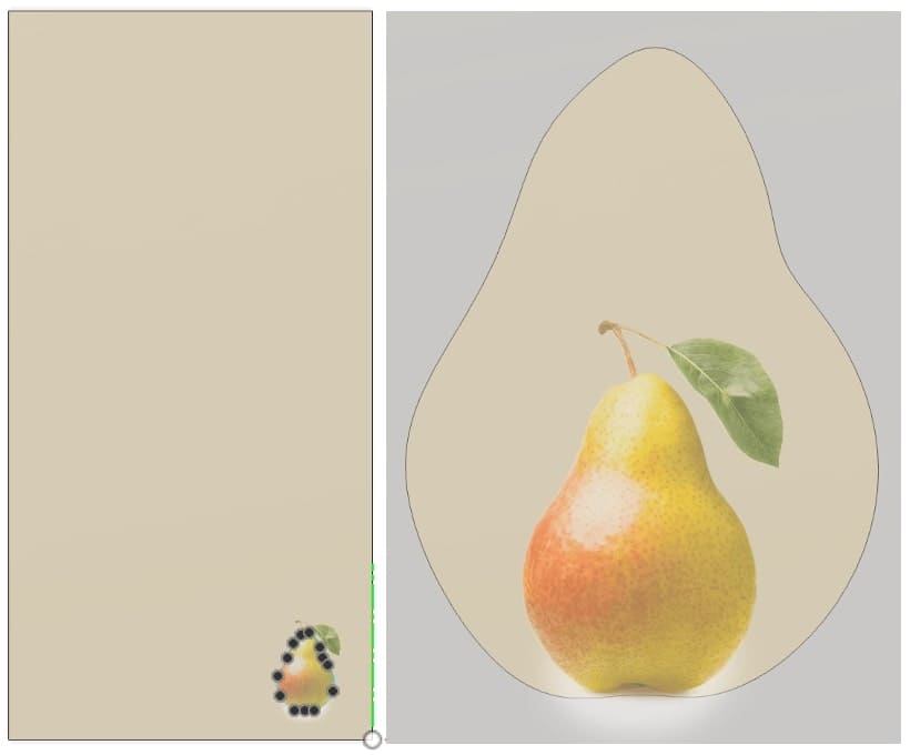 Stock Then Pear Scaled