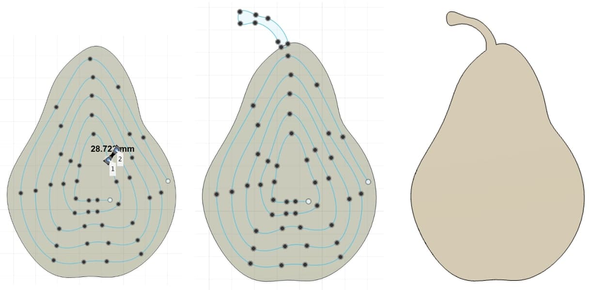 Adding Spiral and Stem