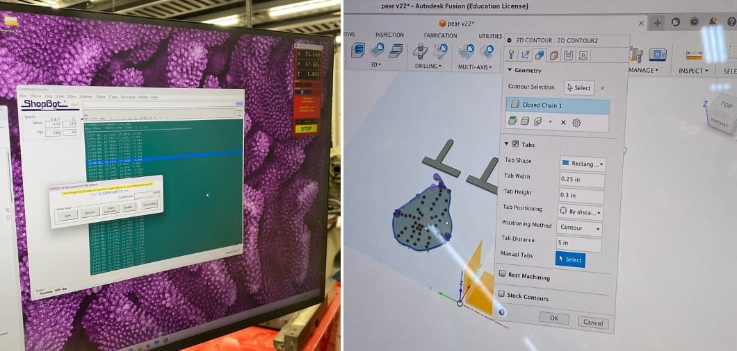 Stopped Program and Tabs Option