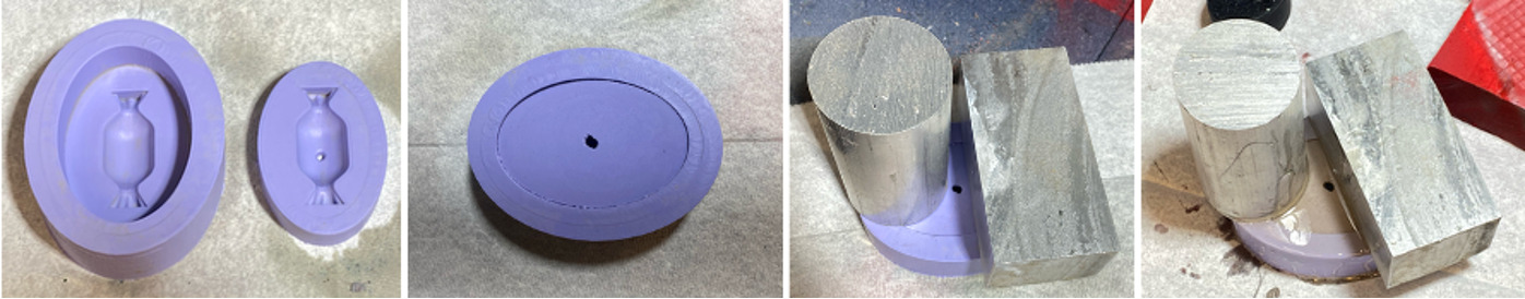 Filling Mold with Epoxy