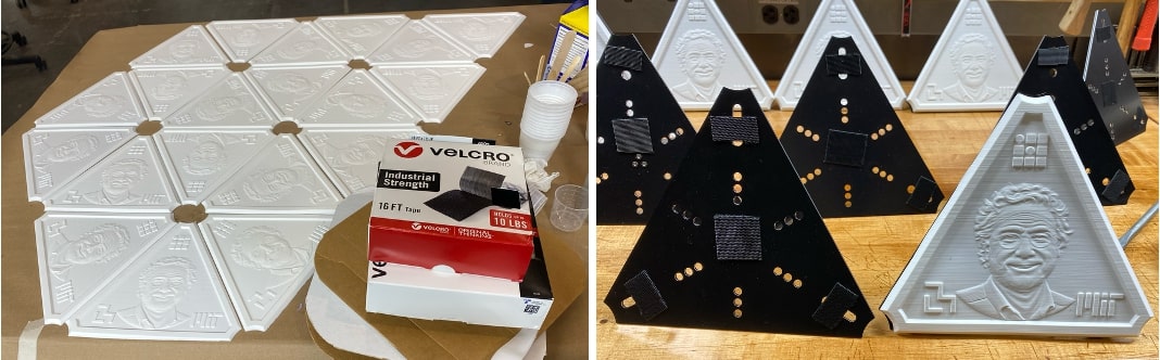 Velcro for Swappable Faces