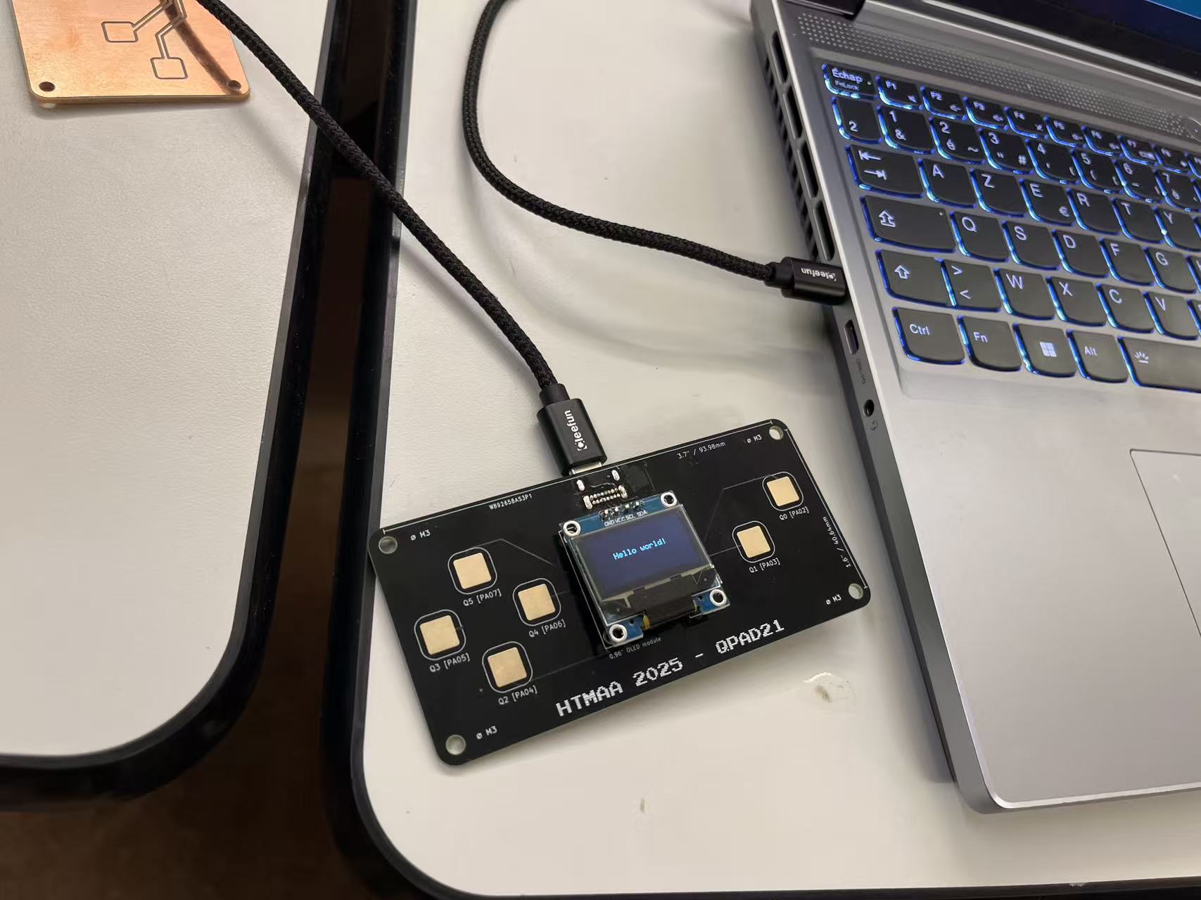 Assembled board