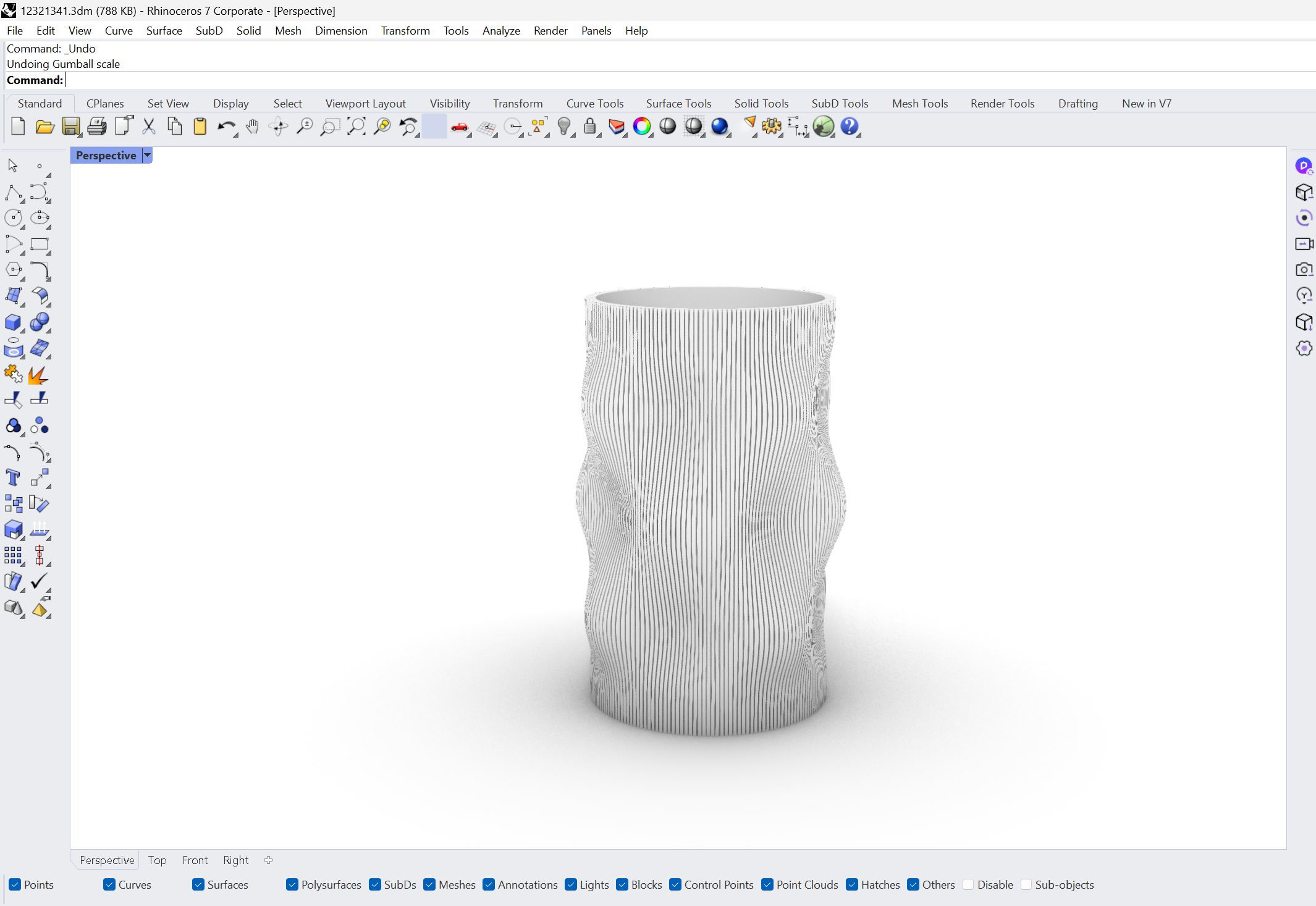 Lampshade render