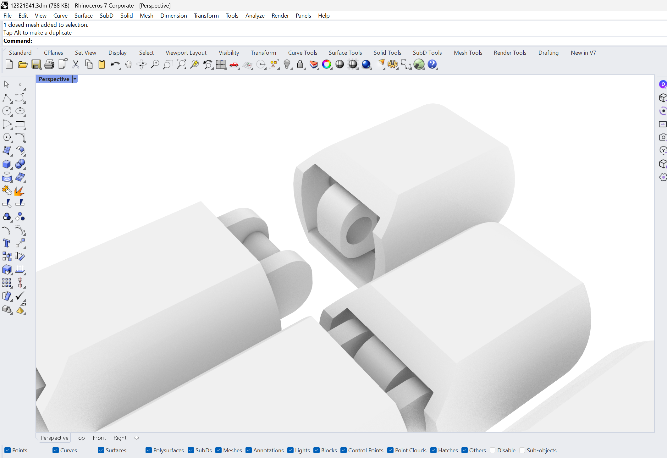 Finger mechanism CAD