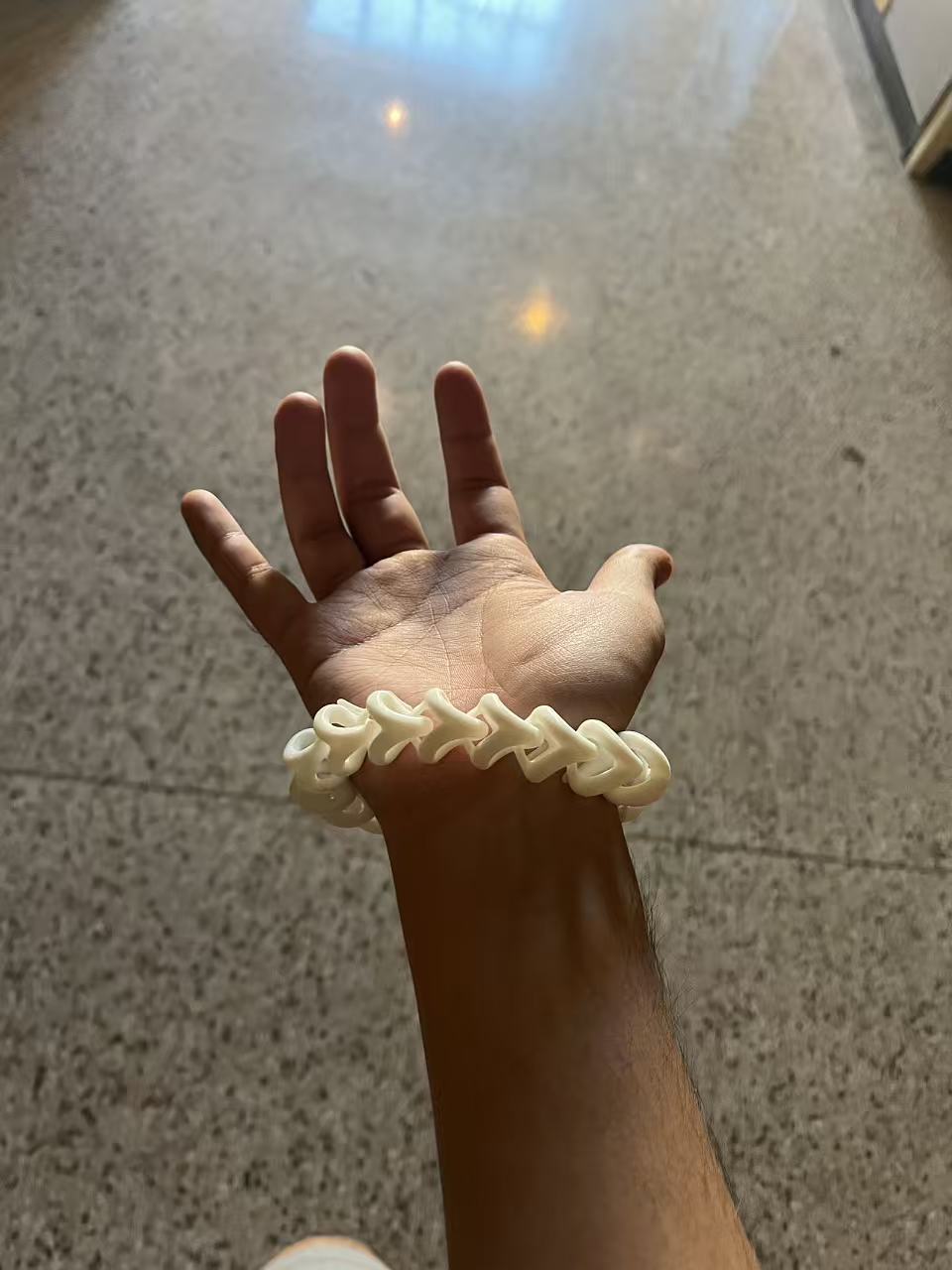 Trying it on