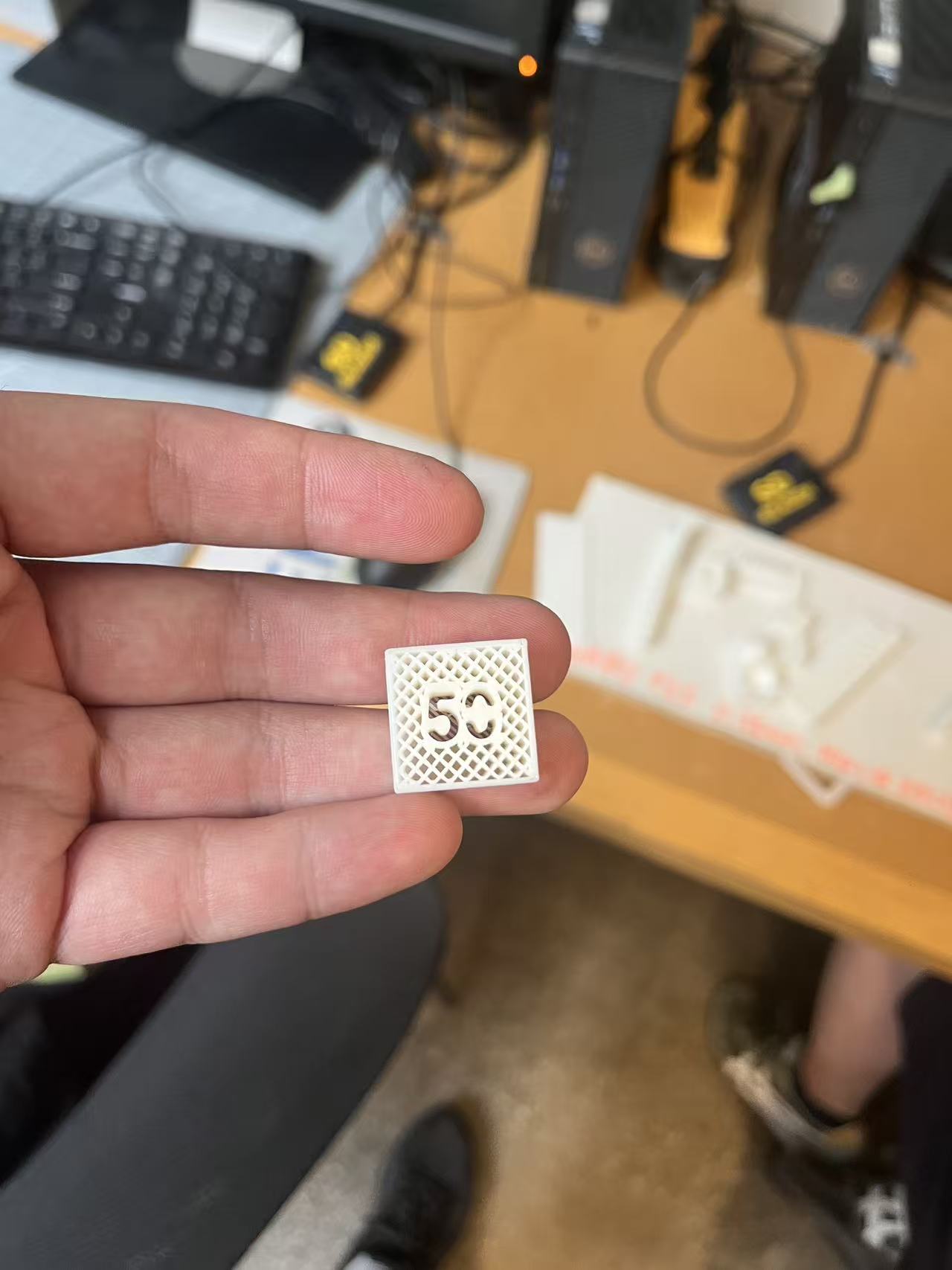 Numbered clearance chips
