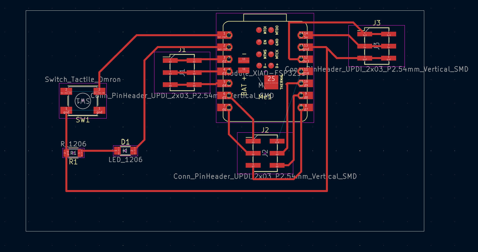Final routed board