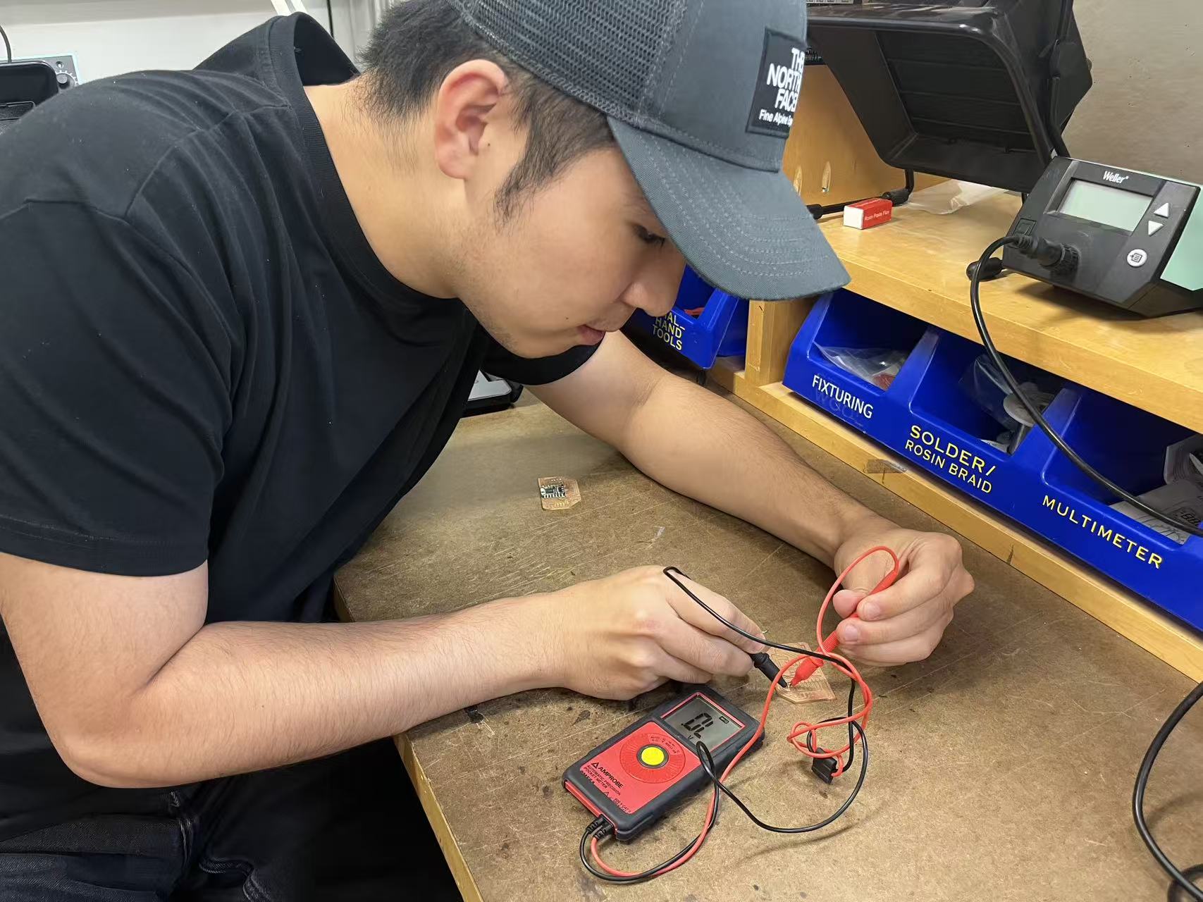Probing the board