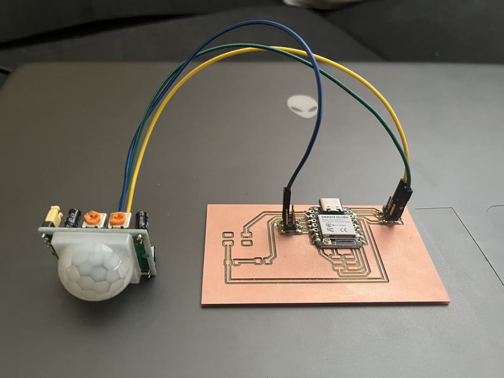 Sensor plus connector harness