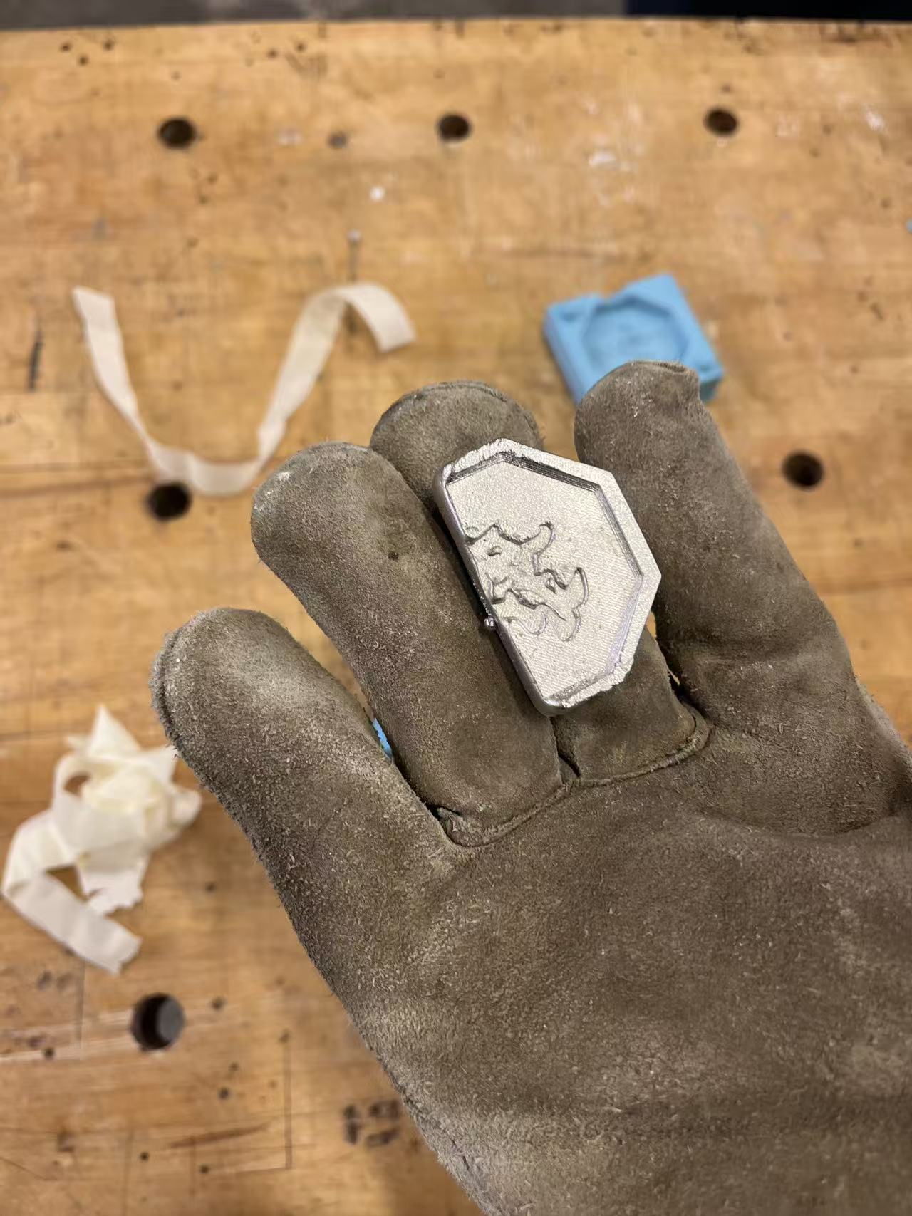 Failed cast with bubbles