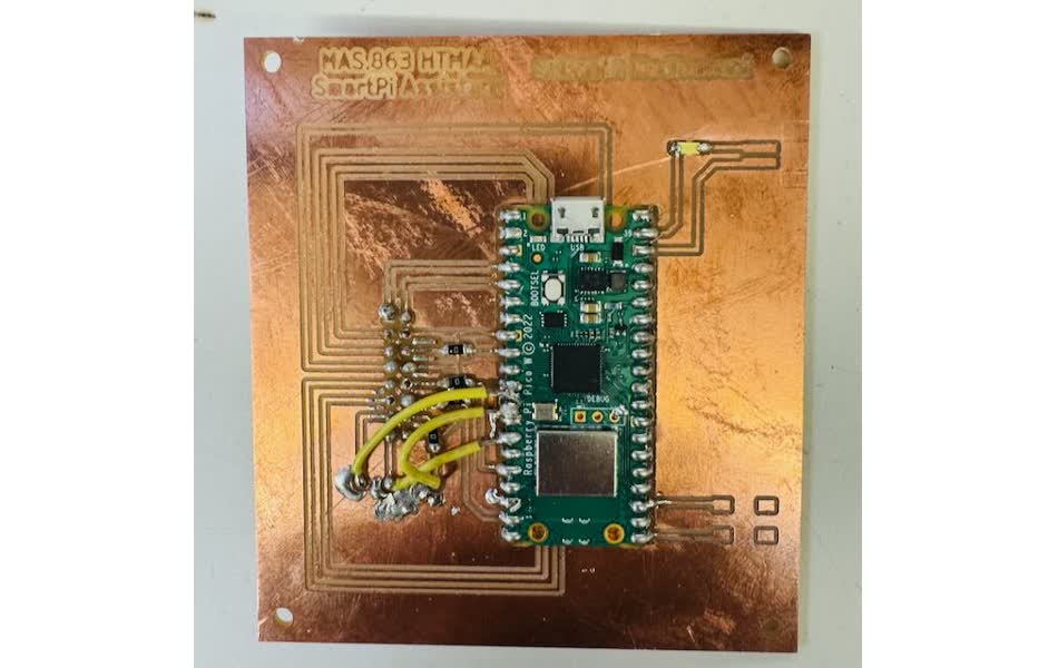 Soldered board