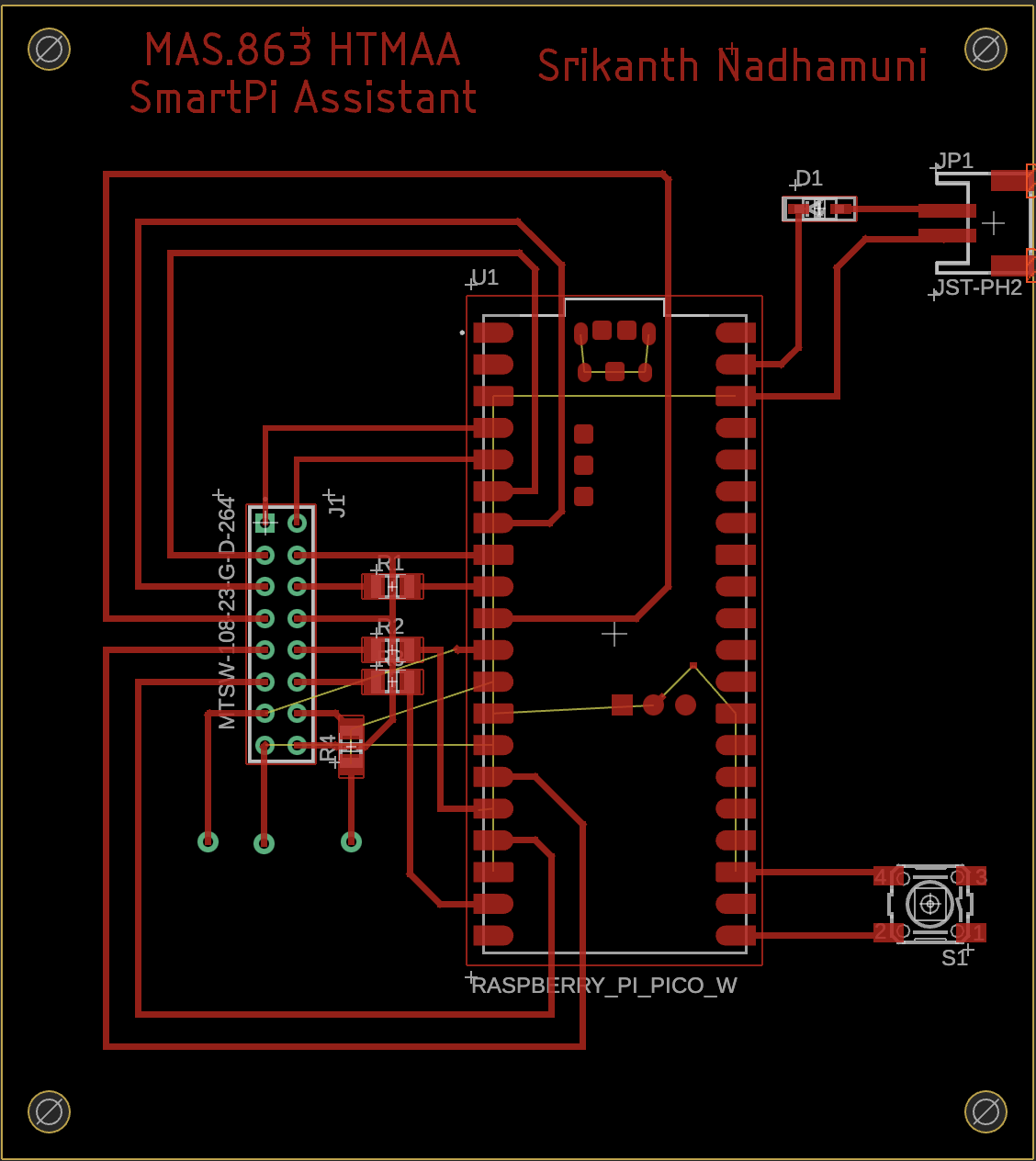 PCB layout traces