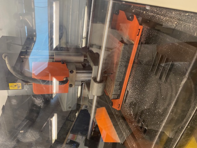 board getting milled